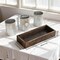 Spring Tabletop Decor – Rustic Artificial Sunflower Centerpiece with 3 Metal Pots on Wooden Tray, Faux Sunflowers for Home, Kitchen, Dining Table & Living Room